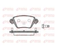 REMSA Pastiglie Freno Bremsbelegsatz Posteriore per Renault Kangoo Jaguar x-Type