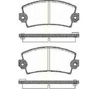 Remsa - Set di pastiglie per Freno a Disco, 0.021,04