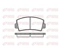 Remsa - Set di pastiglie per Freno a Disco, 0.078,00