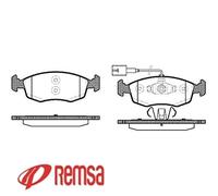Remsa - Set di pastiglie per Freno a Disco, 0.306,00