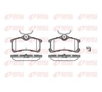 REMSA Set Pastiglie Freno Posteriori per Toyota Corolla Compact, 4 Pezzi
