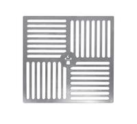Remundi Griglia per barbecue Cube M Silver