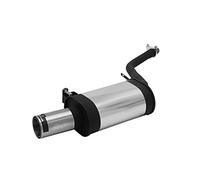 Remus 046603 0598cr Sports Silencer destro con 1 tubo di scappamento, ø 98 Race Street