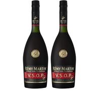 Rémy Martin V.S.O.P. 70cl - Cognac Fine Champagne. Note di Vaniglia, Albicocca e Pera Candita. 40% Vol. (Confezione da 2)