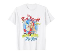 Ren and Stimpy Happy Happy Joy Joy Retro T.V. Intro Maglietta