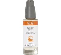 REN Clean Skincare Radiance Glow And Protect Serum siero per la pelle antiossidante e illuminante 30 ml per donna