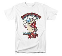 Ren E Stimpy - Crescere Cos'è? - T-Shirt Unisex Adulto - Bianca