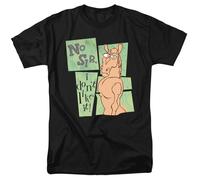 Ren E Stimpy - No Signore, Non Mi Piace - Maglietta Unisex Adulti - Nera