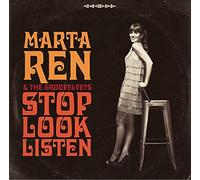 Ren Marta & The Groovelvets - Stop Look Listen (Vinyl Transparent Edt.)