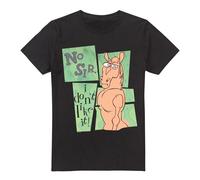 Ren & Stimpy No Sir I Don't Like It Maglietta Uomo (TV6513)