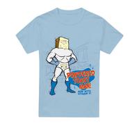 Ren & Stimpy Powdered Toast Man Maglietta Uomo (TV6641)