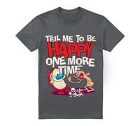 Ren & Stimpy Tell Me To Be Happy Maglietta Uomo (TV6507)