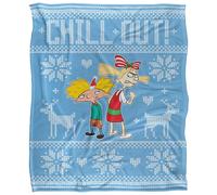 Ren & StimpyChill Out Vellutato Supermorbido Coperta (TV24925)