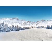 Renaiss 1.5x1m Inverno neve montagne sfondo inverno foresta natura paesaggio fotografia sfondo Bambini Adulti Ritratto Shooting Photo Studio Props Vinile Wallpaper