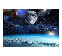 Renaiss 1.5x1m Universo pianeta sfondo spazio esterno galassia stelle fotografia sfondo cielo stellato tema festa di compleanno decorazione bambini ritratto tiro foto studio oggetti di scena