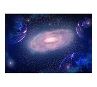 Renaiss 2.2x1.5m Galassia cielo stellato sfondo spazio esterno universo pianeta stelle fotografia sfondo festa di compleanno decorazione ragazzi ragazzo ritratto ripresa foto studio oggetti di scena