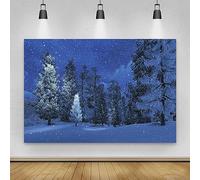 Renaiss 2.5x1.8m Inverno notte foresta sfondo stellato cielo pini alberi meraviglia fotografia sfondo Natale Capodanno festa decorazione vinile foto studio oggetti di scena
