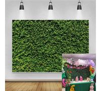 Renaiss 2.5x1.8m Primavera foglie verdi sfondo natura erba parete fotografia sfondo compleanno decorazione della festa nuziale banner baby shower foto puntelli