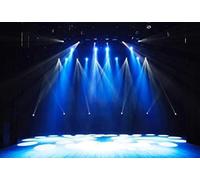 Renaiss 3.5x2.5m Stage Concerto Sfondo Club Spotlight Night Show Entertainment Disco Photography Background Party Banner Ritratto per adulti Photo Booth Riprese video Puntelli in studio