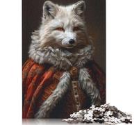 Renaissance Arctic Fox Jigsaw Puzzle Impossibili 1000 Pezzi Decorazione Per La Casa. Rilassamento E Intelligence Per Adulti E Bambini Da 12 Anni 1000pcs (40x28cm)