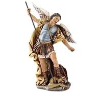 Renaissance Collection di Joseph Studio by Roman Exclusive St. Michael The Archangel Defeating Satan Figurine, 18,4 cm