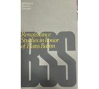 Renaissance Studies in Honor of Hans Baron