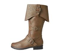Renaissance Viking Shoes medievale retrò pirata capitano stivali uomo e donna stivali Halloween