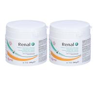 Renal P Mangime Complementare Per Cani e Gatti Barattolo 2x240 g Polve