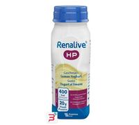 fresenius kabi italia srl Renalive hp gusto yogurt al limone 4 flaconi da 200 ml senza glutine