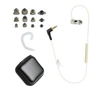 Renastar 3.5mm Covert Security Ascolta Solo Auricolare Ricevitore Sorveglianza Auricolare per FBI Polizia Forze dell'Ordine