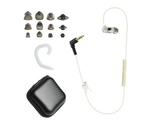 Renastar 3.5mm Covert Security Ascolta Solo Auricolare Ricevitore Sorveglianza Auricolare per FBI Polizia Forze dell'Ordine