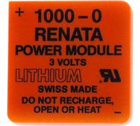 Renata 1000-0 Powermodul Batteria speciale CR 2477N con pin Litio 3 V 950 mAh