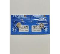Renata 2 x 1.55 Volt Watch Battery 377 (SR626SW