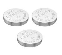 Renata 3 x 317 orologio batteria svizzero realizzato argento ruggine 1,5 v (SR516SW