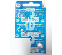 Renata 337, SR416SW, Pila da orologio - 5 Piles