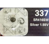Renata 337 SR416SW SB della A5 Orologio Batterie/Pile a bottone Ossido D' argento (1,55 V,), 1 pezzi