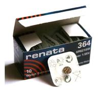 Renata 364 SR621SW - Batteria a bottone al litio, prodotta in Svizzera, 1 pezzo