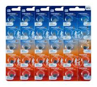 Renata 377 SR66 Batteria per orologio, a singola cella, in ossido d'argento, da 1,55 V, da 28 mAh, con parte superiore piatta, da 6,8 mm, 5