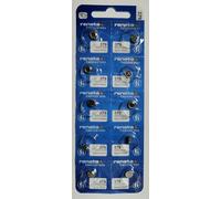 Renata 379 SR521SW - Batterie a bottone al litio, prodotte in Svizzera, confezione da 10