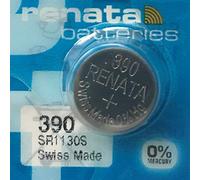 Renata 390 SR1130SW - 3 batterie da 1,55 V, colore: argento
