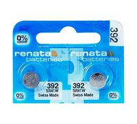 Renata 392 SR41W - Batteria per orologio all'ossido d'argento, confezione da 2
