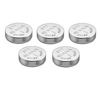 Renata 5 x pile Orologi argento ossido realizzate In Svizzera 0% di mercurio e di lunga durata Argenté