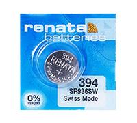 Renata 394 SR936SW - Batteria per orologi, 1,55 V, colore: argento