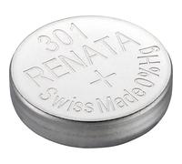 RENATA Batteria a bottone in argento ossido 301/SR43SW 0% mercurio, 1,55 V