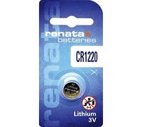 Renata Batteria al litio CR1220, 3 V, 40 mAh