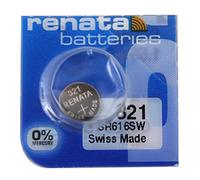 Renata, Batteria per orologio 321 SR616SW all'ossido d'argento, da 1,55 V, senza mercurio