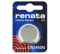 Renata Batteria per orologio da polso, realizzata in Svizzera, batteria all'ossido di argento, priva di mercurio, 1,55 V, lunga durata, 2 pezzi