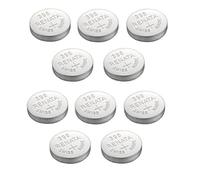 Renata - Batteria per orologio Renata 396 o SR726SW o AG2 1,5 V (10 x 396 o SR 726 SW)