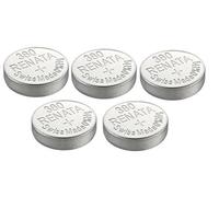 Renata - Batteria per orologio Swiss Made 380 o SR936SW 1,5 V (5 x 380 o SR 936 SW)