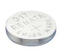 RENATA-Batteria ricaricabile 317, orologio, a bottone, a ossido di argento, 10,5 mAh, 1,55 V, SR62, 5 pack, 5